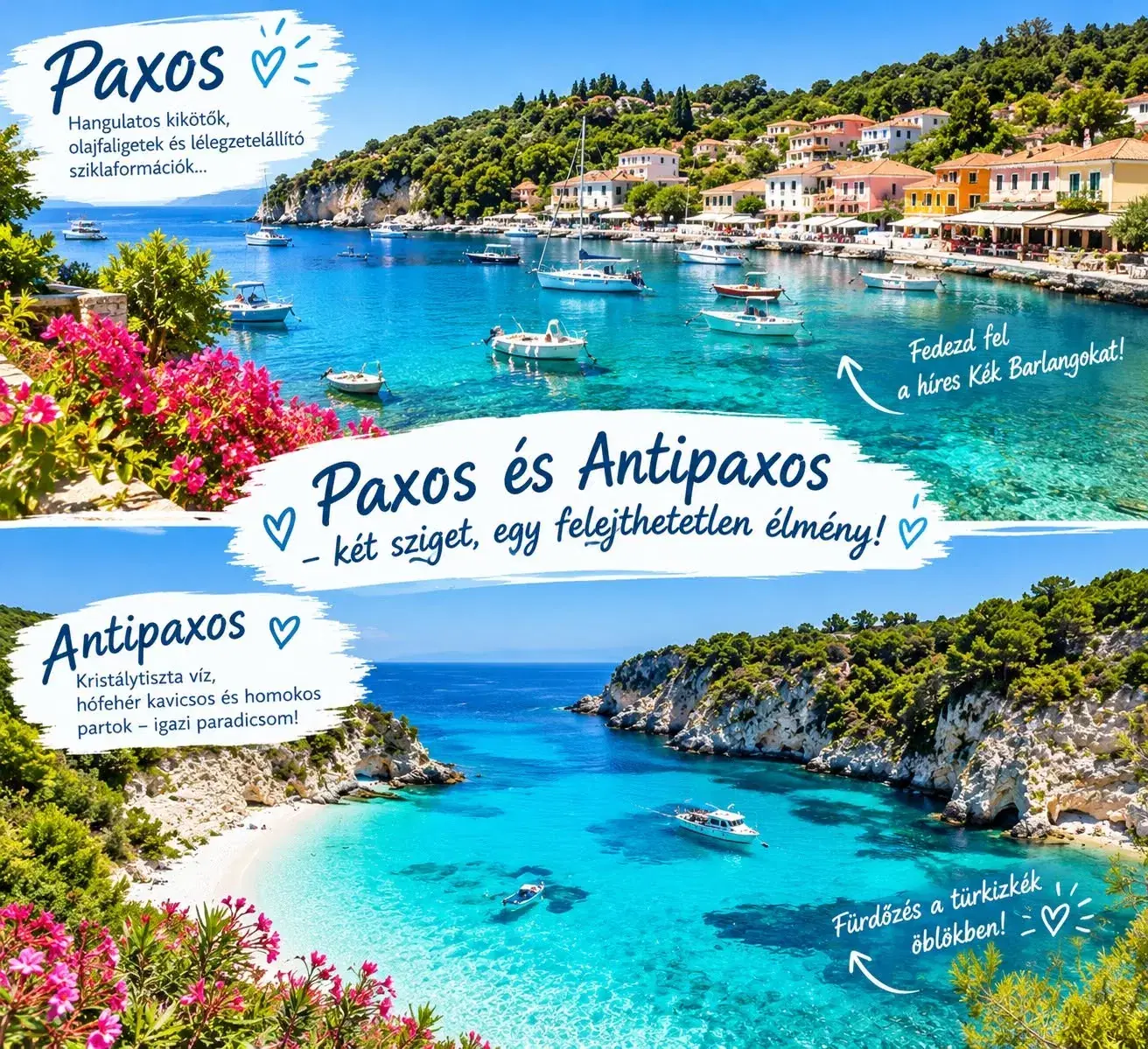 Paxos és Antipaxos hajóval